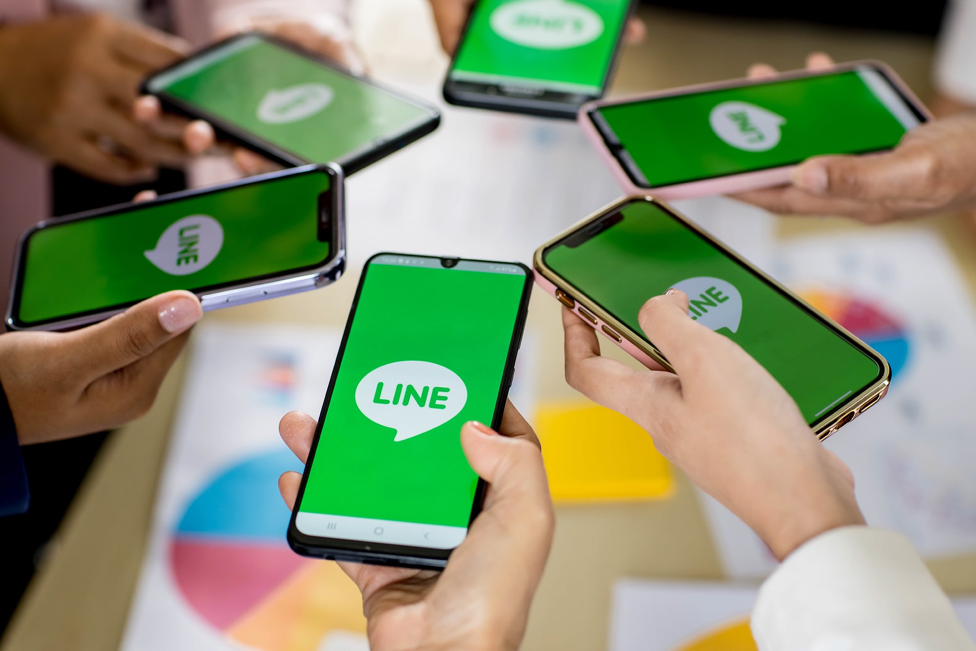 Line: A cross-platform communication tool that connects the world.